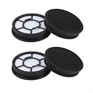 Basics beutelloser Staubsauger-Ersatz, für HEPA-Filter, für 16H-71EU4 VCM43B16H, waschbare wiederverwendbare Staubfänger mit Reduktionsfiltersystem (4 Stück)