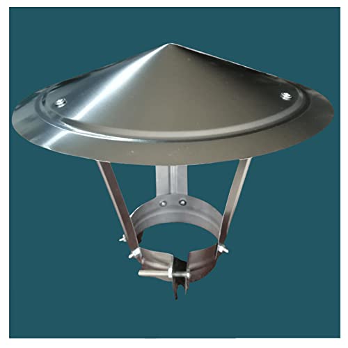 Cubierta de Chimenea de hierro galvanizado protectora para tejados 2