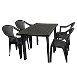 Multistore 2002 Solider Gartentisch Kunststofftisch Campingtisch Beistelltisch - 4