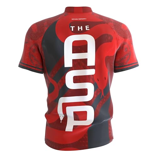 Target Darts Nathan Aspinall Dart Shirt ASP 2024 Edition (Mittel) Darts Top Mens Dart Shirts Coolplay Collarless Pro Darts Shirt Player Edition T-Shirt Dart Gifts