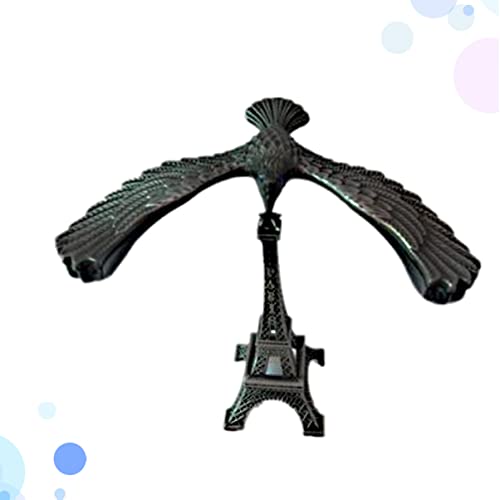ORFOFE 3 Peças de Brinquedo Diy Presentes Estátua de Liga Adultos Decoração de Mesa de Metal Águia A