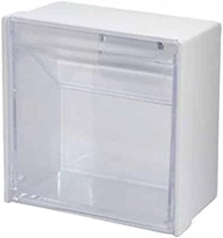 Magnetic Wall Mounted Bathroom Organizer Cotton Pad Holder Makeup Box Plastic Storage Container for Cotton Swabs Jewelry