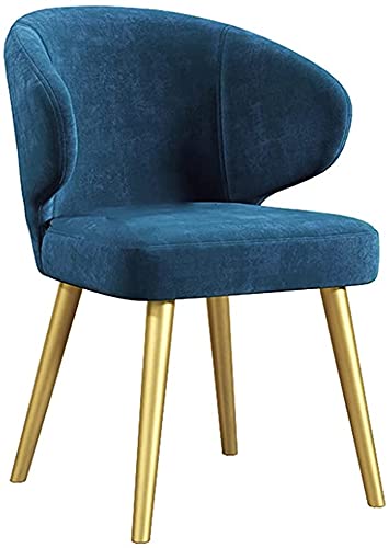Chaise de salon moderne en velours et finitions dorées haut de gamme