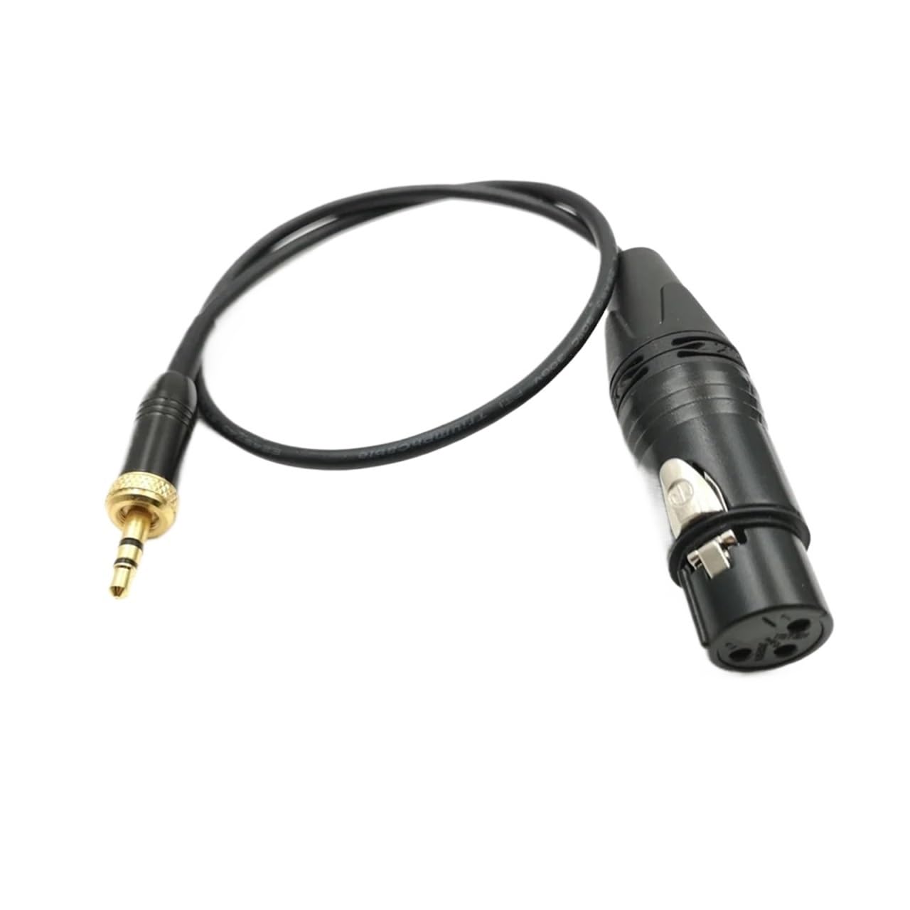 3,5 mm a NEUT ~ IK XLR femmina a 3 pin per fotocamera D11 Cavo audio/linea di conversione audio (XLR maschio, 30 cm)