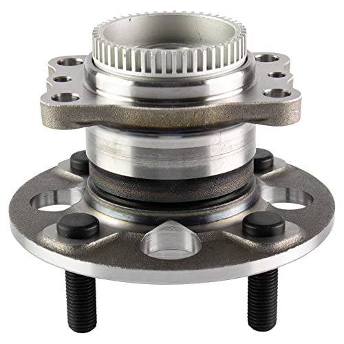 Image of TRQ Rear Wheel Bearing and Hub Assembly Set 2 Piece Compatible with 2012-2017 Hyundai Accent 2012-2017 Kia Rio