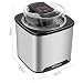 MVPOWER 2L Gelatiera, Macchina del Gelato IN ACCIAIO INOSSIDABILE per Yogurt Freddi...