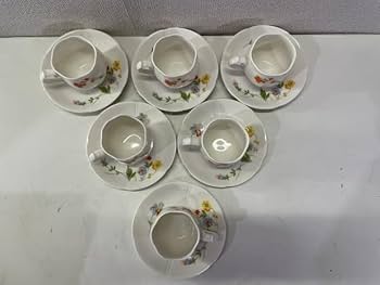 Amazon.co.jp: G保管品ニッセイチャイナ昭和レトロNISSEI CHINA花柄