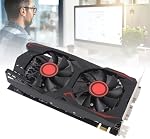 6GB GDDR5 Graphics Card Video GPU 192BIT Core 783MHz 1566MHz Memory Efficient Quiet Cooling PCI Express 2.0 with HD Multimedia DVI VGA for Gaming PC Work Movies