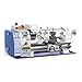 1.5'' Spindle Bore Metal Lathe Machine with DRO 8''x 16''High Precision Brushless Motor Mini 1.5HP Benchtop 0-2500 RPM Variable Speed Metal Working Machine 1.5''Spindle Bore Lathe without Stand,0831VD