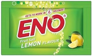 Eno Fruit Salt Lemon Herbs Flavor Relief from Acidity Problem 24pcsx5g S...