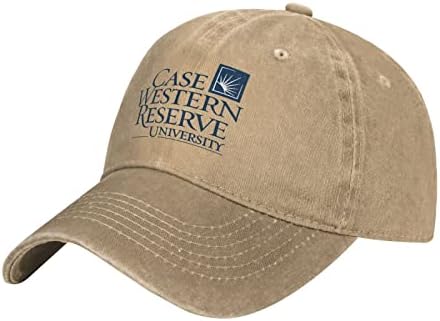 Case Western Reserve University Logo Unisex Adjustable for Hat Baseball Cap Casquette Natural