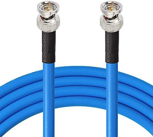 Superbat 3G 6G SDI Cable 200ft BNC Cable SDI Video Cable 75ohm BNC Cable Belden 1694A Supports 6G 3G-SDI HD-SDI Video Security Camera SDI Converter