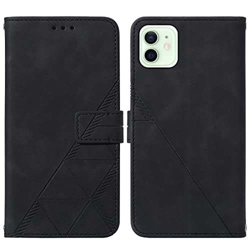 Moment Dextrad 2022 FOR IPHONE 12/12 PRO 6.1 CASE Compatible For Iphone 12 Wallet Case / Iphone 12 Pro Wallet Case,[Kickstand][Wrist Strap][Card Holder Slots] Tpu Interior Protective Pu Leather Folio Flip Cover thumb #7