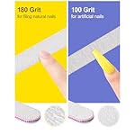 MORGLES Nail File and Buffer Blocks with Nail Care Kit, 13 Pcs Manicure Kit for Women with Milk and Honey Cuticle Oil and Cuticle Trimmer Set - Image 4