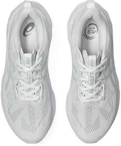 ASICS Novablast 5 Masculino Branco/Cinza Piedmont 13, Médio