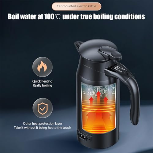 Calentador de coche de acero inoxidable 12V 24V de 800ml con pantalla digital 3