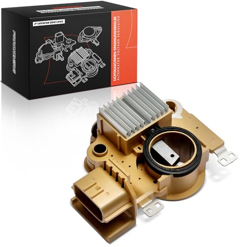 Frankberg Alternator Voltage Regulator Car Generator 4-Pin Compatible with 1 Series E81 E87 3 Series E90 5 Series E60 6 Series E63 X1 E84 X3 E83 X5 E70 Z4 Coupe E86 Replace# A866X28572