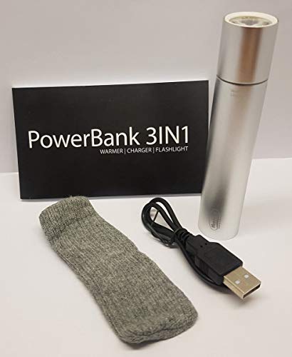 Powerbank 3 in 1 argento