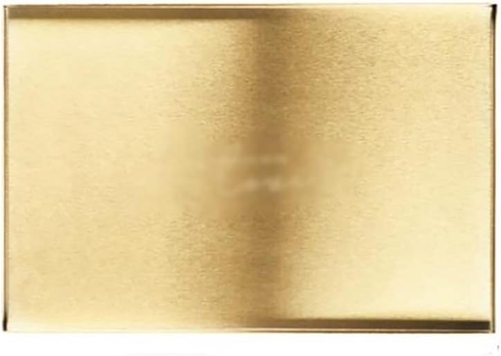 Nordic Metal Cosmetic Jewelry Storage Tray Bathroom Washing Organizer Box Food Cake Dessert Tea Serving Decorative Tray (Size : 20.2 * 10 * 4cm) (Golden 30.2 * 20.2cm)