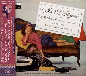 ELLA FITZGERALD MISS ELLA FITZGERALD MR. GORDON - Invite You To Listen And Relax - CD
