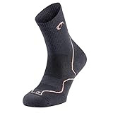 ✔️ Damensocken zum Trekking oder Wandern, nahtlose Konstruktion mit Verstärkung an der Ferse für mehr Anpassungsfähigkeit und Schutz. Es ist ein ergonomisches Sportbekleidung, mit großem Halt und Haltbarkeit. Sportliche Socken mit einer Höhe zwischen 12 - 18 cm über den Schuhen oder Stiefeln, ideal um Staub und andere Elemente auf der Piste, auf Wegen, Wegen und Wegen zu verhindern.