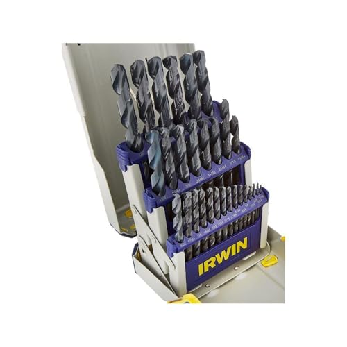 29 Piece Drill BIT Industrial Set CASE BLK Oxide
