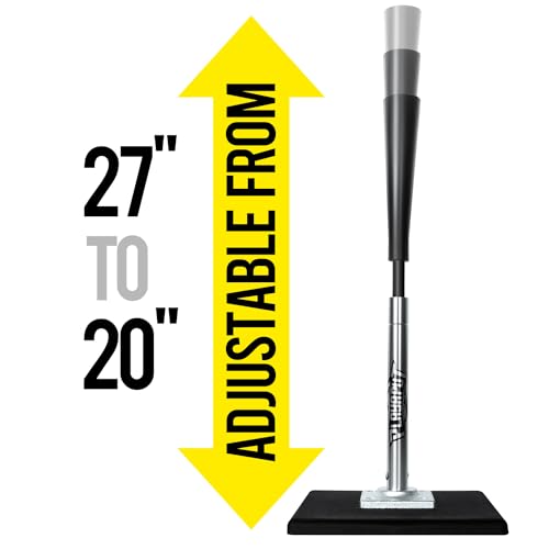 image for PLAYAPUT Baseball Batting Tee, Height Adjustable 20-27 inch for Kids a