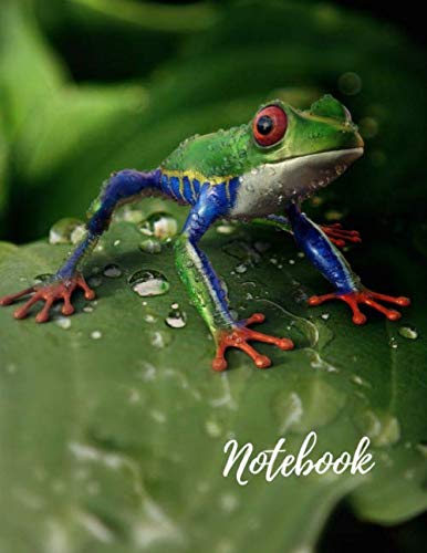 Notebook: Exotic Frog Notebook, Journal