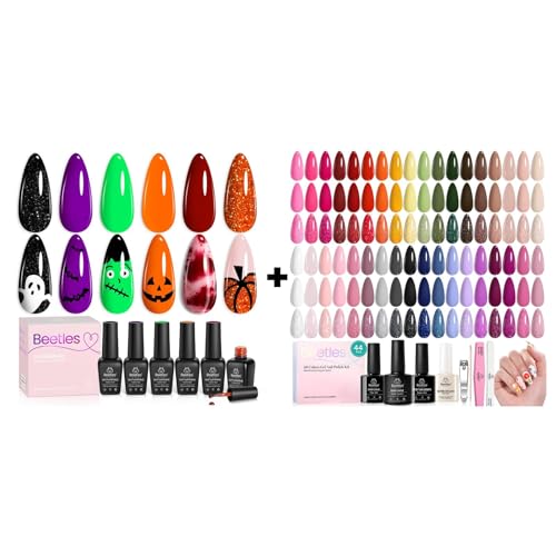 Beetles Halloween Gel Nail Polish Set - Hocus Pocus 6
