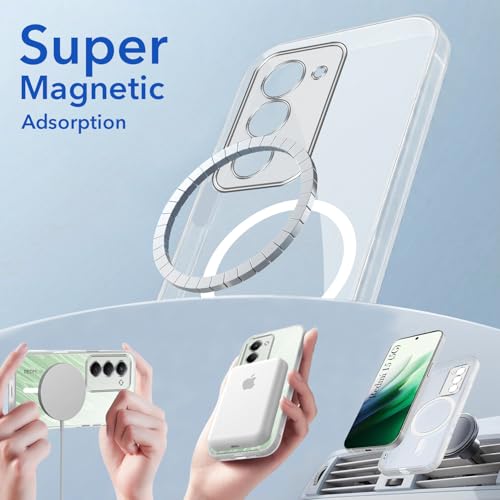 Image of Jkobi Lifetime Anti-Yellow MagSafe Compatible Clear Back Cover Case for Redmi 15 (Sleek Hard Crystal | Shockproof and Camera Protection)