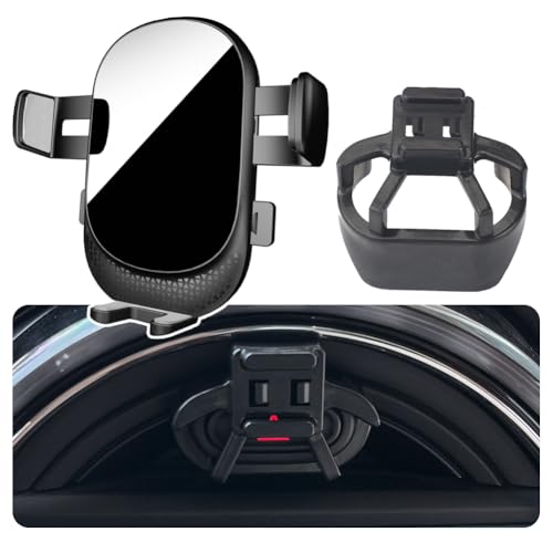 MikeHam Car Phone Holder for BMW MINI Auto Accessories [Only for MINI F-Series ： 2017-2021 Clubman/Convertible/Hardtop 2/4 Door & 2014-2016 Cooper & 2017-2020 Countryman] [XX No Fit Other Cars XX]
