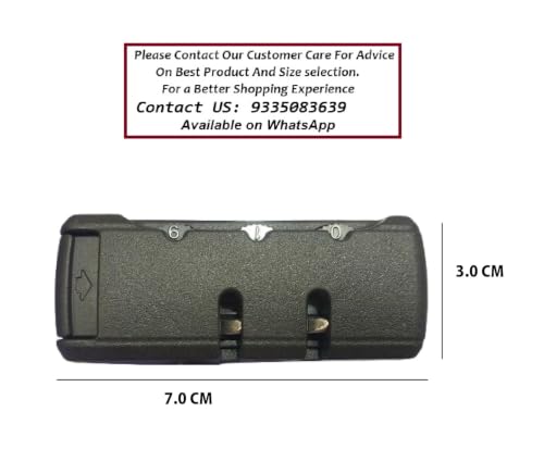 Image of Repair Replacement Luggage Wheel Part Accessories for VIP, Safari, American turistr, Skybag Suitcase Trolley Bag for Luggage Parts (2 PCS Number Lock)