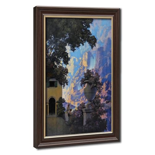 Maxfield Parrish lever du soleil toile murale cadre suspendu