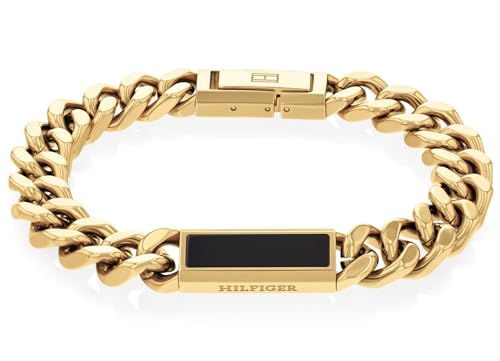Tommy Hilfiger Jewelry Pulsera de Cadena para Hombre en Oro Amarillo - 2790539