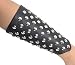 AMC Unisex Metal Spike Punk Rock Wide Strap Synthetic Leather Bracelet Buckle