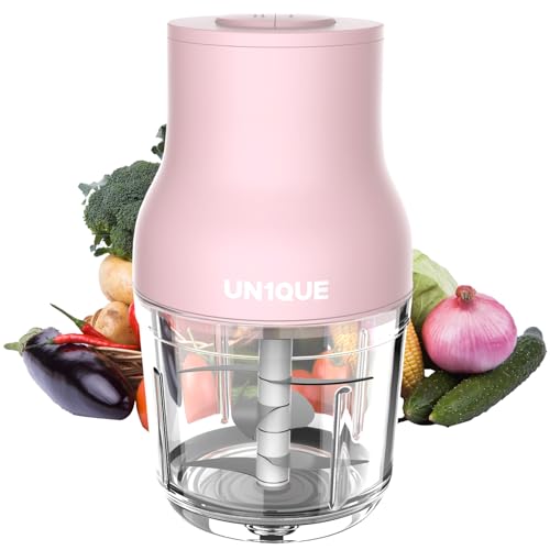 UN1QUE Electric Chopper for Kitchen | One Touch Operation | 2 Spe...