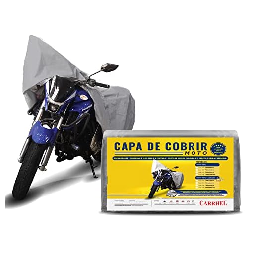 Capa para cobrir Moto 100% Forrada e impermeavel - Tamanho P