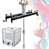 Pneumatic Paint Mixer Paint Mixer, Pneumatic Mixer Machine, Folding Propeller, Paint Stirring Machine Bracket Paint Mix Tool