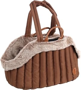 Flamingo Tragetasche TUKE BRAUN 49x30x32CM