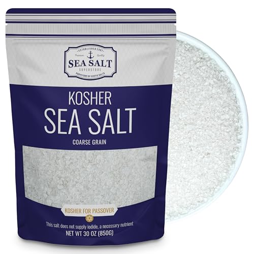 Sea Salt Superstore Kosher Sea Salt, Coarse Grain Kosher Salt cover