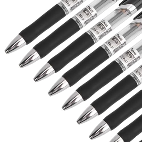Set de 12 bolígrafos gel 0.5mm tinta negra TOPINCN miniatura 5