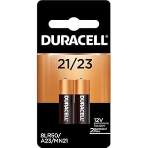 Duracell PGD MN21B2PK Coppertop Retail Battery, Alkaline, 12V Size (Pack of 12)