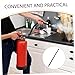 Homoyoyo 5pcs Extinguisher Powder Hose Extinguisher Hose Nozzle Replacement Sprayer Tube for Discharge Flexible Design for Various Fire Types and Situations Quick Use 19.65X0.83X0.83in