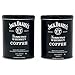 Jack Daniels Coffee (Pack of 2) 8.8oz each bundled with a complimentary measuring spoon 100% Arabica Medium Roast Ground Gourmet Coffee Kosher