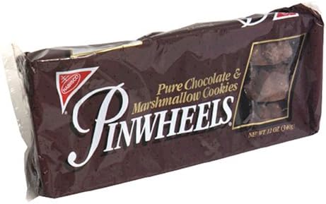 Pinwheels Chocolate Marshmallow Cookies, 12-Ounce Packages (Pack of 12)
