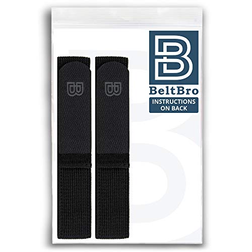 Beltbro Women's 2 Small No Buckle Elastic Belt — Fits 1 Inch Belt Loops, Comfortable And Easy To Use #TOP5