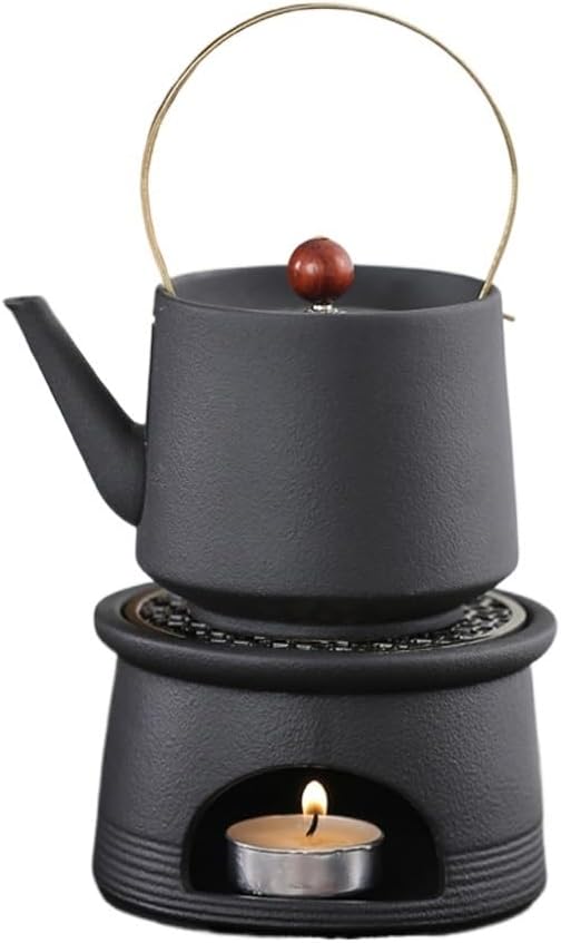 Candle Heated Black Tea Brewer Stove Set