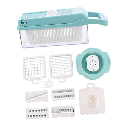 TIDTALEO 1pieza Multifuncional Cortador De Verduras Rallador De Vegetales y Separador De Huevos Cuchillas De Inoxidable Fácil De Limpiar y Usar Para Cortar y Rallar Verduras Casa