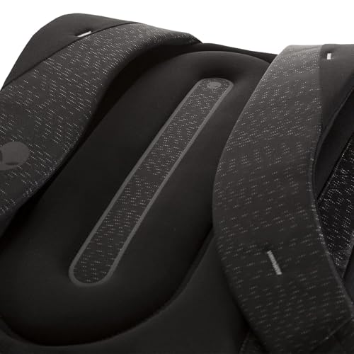 Image of Yours Choice Alienware 17 inch Nylex Anti-Scratch Interior|Padded Shoulder Strap|Weather Resistant|Shockproof|Impact Resistant|AW Horizon Commuter Backpack 24L|AW423P-GalaxyWeave Black