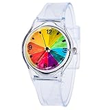 ☀Forma del reloj: Redondo // Estilo de moda. Casual